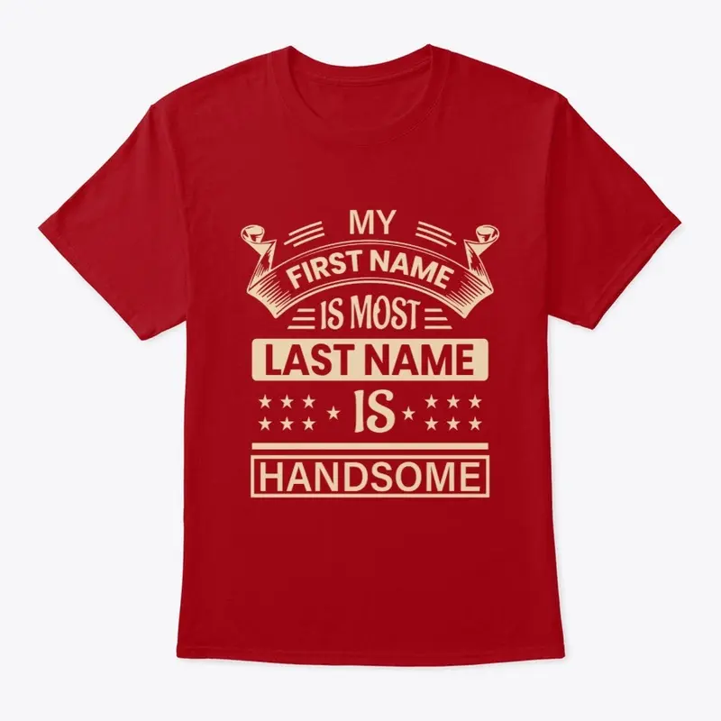 classic tee for handsome men.